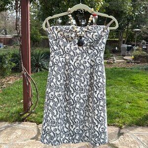 👗J.Crew Sleeveless Tapestry-Style Dress Misses 6!